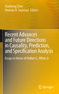 Cover: Recent Advances and Future Directions in Causality, Prediction, and Specification Analysis - Springer
