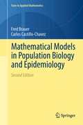 Cover: Mathematical Models in Population Biology and Epidemiology - Springer
