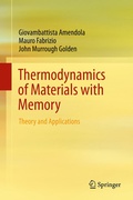 Cover: Thermodynamics of Materials with Memory - Springer