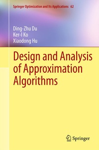 Abbildung von: Design and Analysis of Approximation Algorithms - Springer