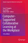 Cover: Computer-Supported Collaborative Learning at the Workplace - Springer