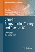 Cover: Genetic Programming Theory and Practice IX - Springer