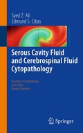 Cover: Serous Cavity Fluid and Cerebrospinal Fluid Cytopathology - Springer