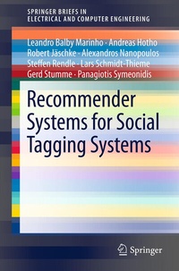 Enlarge image Cover: Recommender Systems for Social Tagging Systems - Springer