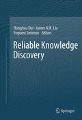 Cover: Reliable Knowledge Discovery - Springer
