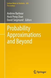 Enlarge image Cover: Probability Approximations and Beyond - Springer