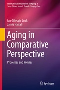 Cover: Aging in Comparative Perspective - Springer