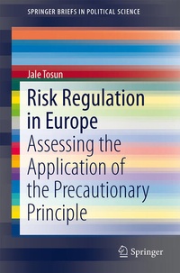 Enlarge image Cover: Risk Regulation in Europe - Springer