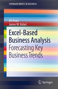 Cover: Excel-Based Business Analysis - Springer