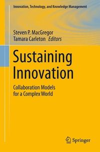 Enlarge image Cover: Sustaining Innovation - Springer