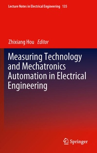 Enlarge image Cover: Measuring Technology and Mechatronics Automation in Electrical Engineering - Springer