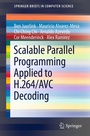Cover: Scalable Parallel Programming Applied to H.264/AVC Decoding - Springer