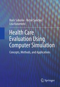 Cover: Health Care Evaluation Using Computer Simulation - Springer