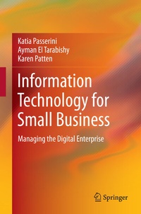 Bild vergrößern Bild: Information Technology for Small Business - Springer