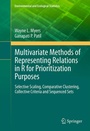 Cover: Multivariate Methods of Representing Relations in R for Prioritization Purposes - Springer