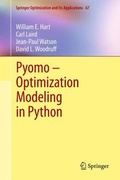 Cover: Pyomo - Optimization Modeling in Python - Springer