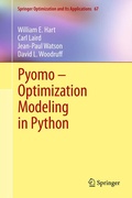 Cover: Pyomo - Optimization Modeling in Python - Springer