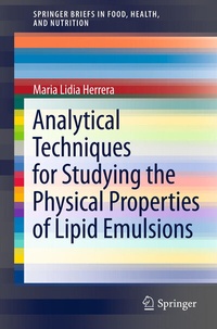 Abbildung von: Analytical Techniques for Studying the Physical Properties of Lipid Emulsions - Springer