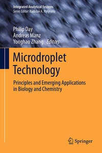 Enlarge image Cover: Microdroplet Technology - Springer