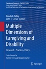 Cover: Multiple Dimensions of Caregiving and Disability - Springer
