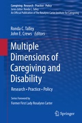 Cover: Multiple Dimensions of Caregiving and Disability - Springer