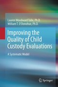 Cover: Improving the Quality of Child Custody Evaluations - Springer