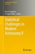 Cover: Statistical Challenges in Modern Astronomy V - Springer