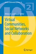Cover: Virtual Communities, Social Networks and Collaboration - Springer