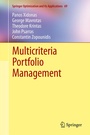 Cover: Multicriteria Portfolio Management - Springer