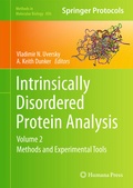 Cover: Intrinsically Disordered Protein Analysis - Springer