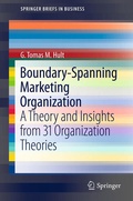 Cover: Boundary-Spanning Marketing Organization - Springer
