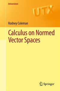 Abbildung von: Calculus on Normed Vector Spaces - Springer