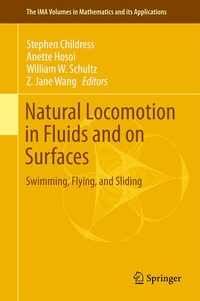 Enlarge image Cover: Natural Locomotion in Fluids and on Surfaces - Springer
