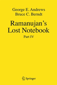 Abbildung von: Ramanujan's Lost Notebook - Springer