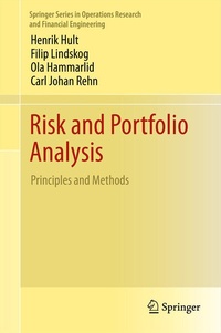Abbildung von: Risk and Portfolio Analysis - Springer