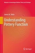 Cover: Understanding Pottery Function - Springer