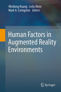 Abbildung von: Human Factors in Augmented Reality Environments - Springer