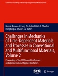 Cover: Challenges in Mechanics of Time-Dependent Materials and Processes in Conventional and Multifunctional Materials, Volume 2 - Springer