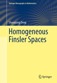 Abbildung von: Homogeneous Finsler Spaces - Springer