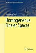 Bild: Homogeneous Finsler Spaces - Springer