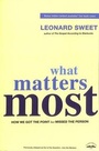 Cover: What Matters Most - Waterbrook Press (A Division of Random House Inc)