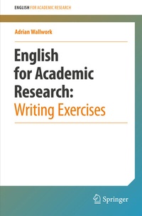 Enlarge image Cover: English for Academic Research: Writing Exercises - Springer