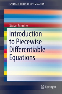 Abbildung von: Introduction to Piecewise Differentiable Equations - Springer