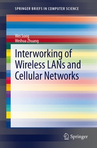 Enlarge image Cover: Interworking of Wireless LANs and Cellular Networks - Springer