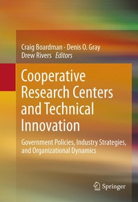 Abbildung von: Cooperative Research Centers and Technical Innovation - Springer