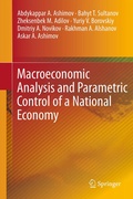 Cover: Macroeconomic Analysis and Parametric Control of a National Economy - Springer