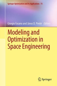 Abbildung von: Modeling and Optimization in Space Engineering - Springer