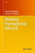 Cover: Modeling Psychophysical Data in R - Springer