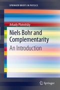 Cover: Niels Bohr and Complementarity - Springer