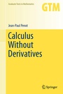 Cover: Calculus Without Derivatives - Springer